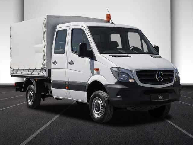 Carrinha de lona, Carrinha cabine dupla MERCEDES-BENZ Sprinter 316CDI DOKA,Allrad,AHK,TCO,Standhzg.: foto 19