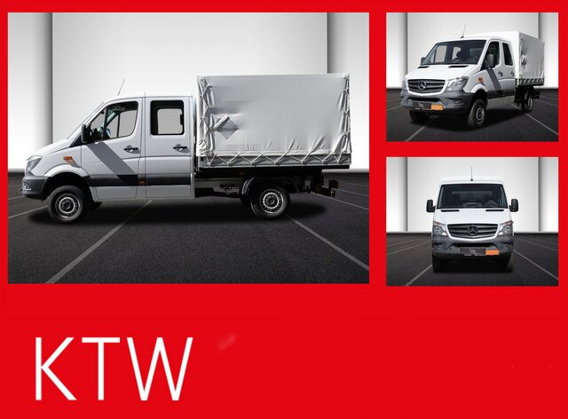 MERCEDES-BENZ Sprinter 316CDI DOKA,Allrad,Klima,Standhzg.... - Carrinha de caixa aberta, Carrinha cabine dupla: foto 1 MERCEDES-BENZ Sprinter 316CDI DOKA,Allrad,Klima,Standhzg.... - Carrinha de caixa aberta, Carrinha cabine dupla: foto 1