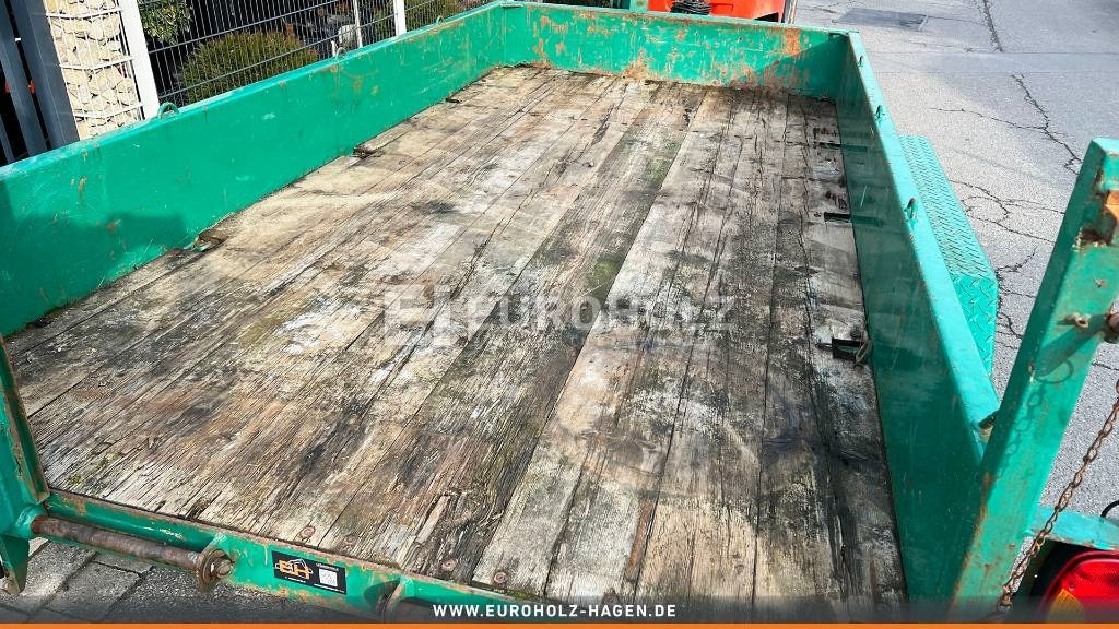 Reboque baixa Blomenröhr 2-Achsen Anhänger, Tandem Tieflader für Bagger: foto 9