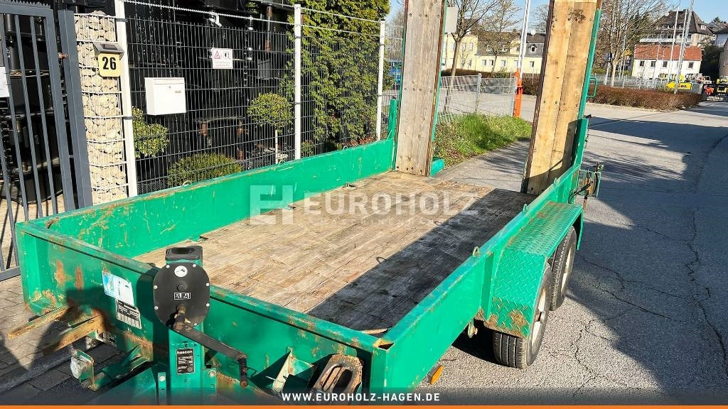 Reboque baixa Blomenröhr 2-Achsen Anhänger, Tandem Tieflader für Bagger: foto 13