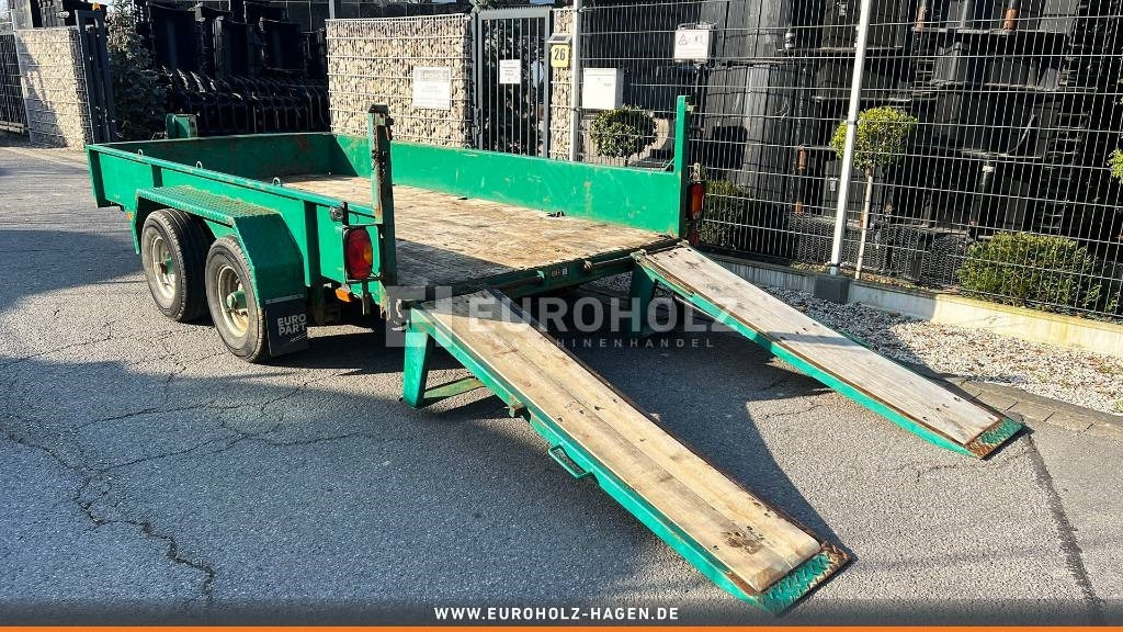 Reboque baixa Blomenröhr 2-Achsen Anhänger, Tandem Tieflader für Bagger: foto 16