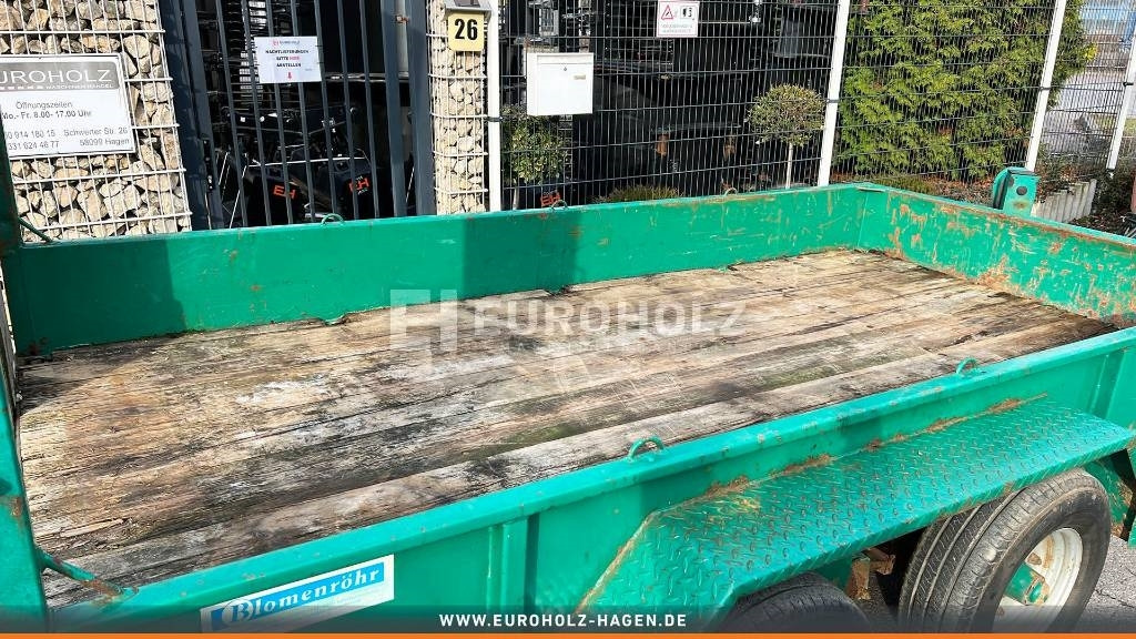 Reboque baixa Blomenröhr 2-Achsen Anhänger, Tandem Tieflader für Bagger: foto 8