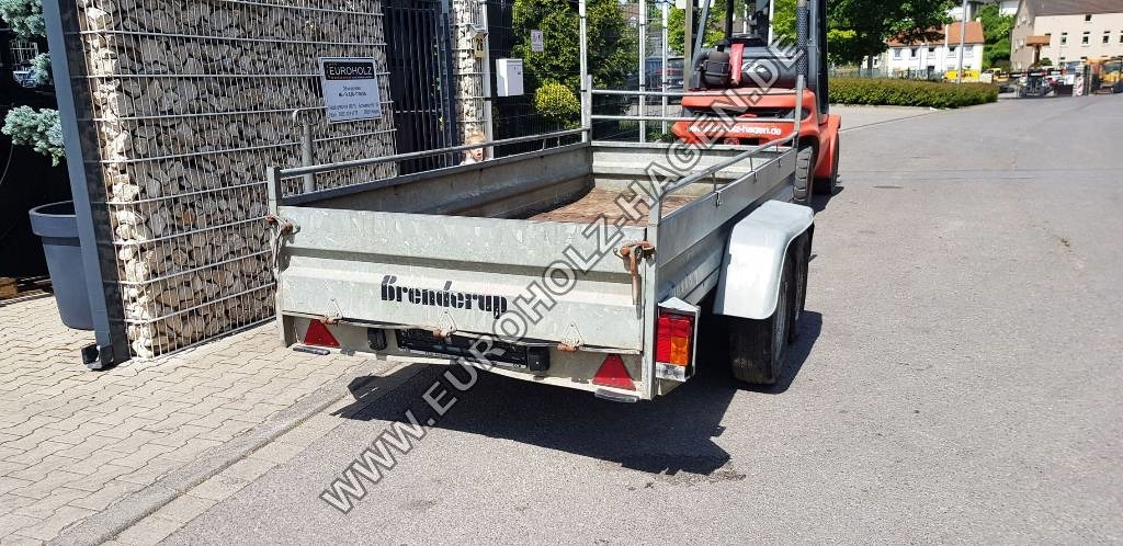 Reboque plataforma/ Caixa aberta Brenderup Tandem Anhänger mit 2-Achsen: foto 9