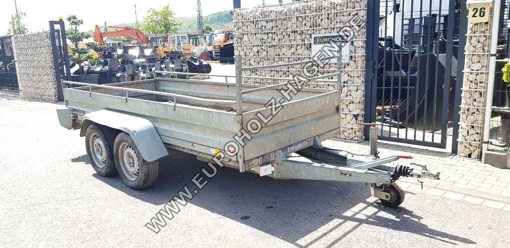 Reboque plataforma/ Caixa aberta Brenderup Tandem Anhänger mit 2-Achsen: foto 15