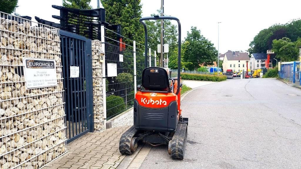 Mini escavadeira Kubota U 10-3: foto 6