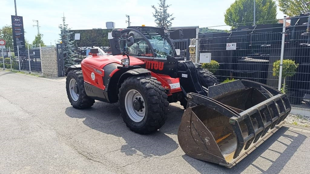 Manitou Teleskoplader 737, Allrad, 7 m und 3.7 t, Klima,  - Empilhador telescópico: foto 1 Manitou Teleskoplader 737, Allrad, 7 m und 3.7 t, Klima,  - Empilhador telescópico: foto 1