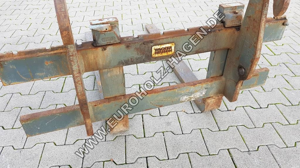 Garfos para Máquina de construção Palettengabel 1200 mm passend für Neuson WL50: foto 9