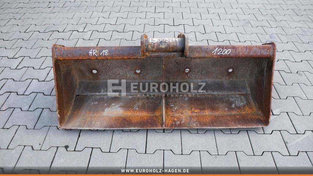 Schaeff Grabenräumlöffel Schaeff HR18 1200 mm gebraucht - Balde para Máquina de construção: foto 1 Schaeff Grabenräumlöffel Schaeff HR18 1200 mm gebraucht - Balde para Máquina de construção: foto 1