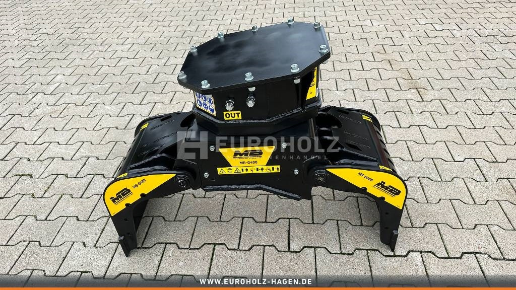 Sortiergreifer MB Crusher MB-G400 S4 2,4-4 t - Garra para Máquina de construção: foto 5 Sortiergreifer MB Crusher MB-G400 S4 2,4-4 t - Garra para Máquina de construção: foto 5