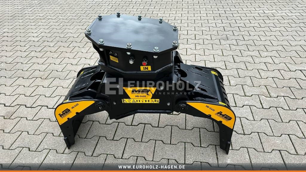 Sortiergreifer MB Crusher MB-G400 S4 2,4-4 t - Garra para Máquina de construção: foto 1 Sortiergreifer MB Crusher MB-G400 S4 2,4-4 t - Garra para Máquina de construção: foto 1