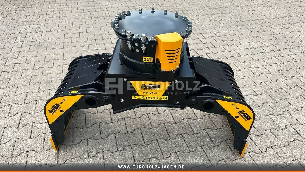 Sortiergreifer MB Crusher MB-G450 S4 3,5-5,5 t - Garra para Máquina de construção: foto 5 Sortiergreifer MB Crusher MB-G450 S4 3,5-5,5 t - Garra para Máquina de construção: foto 5
