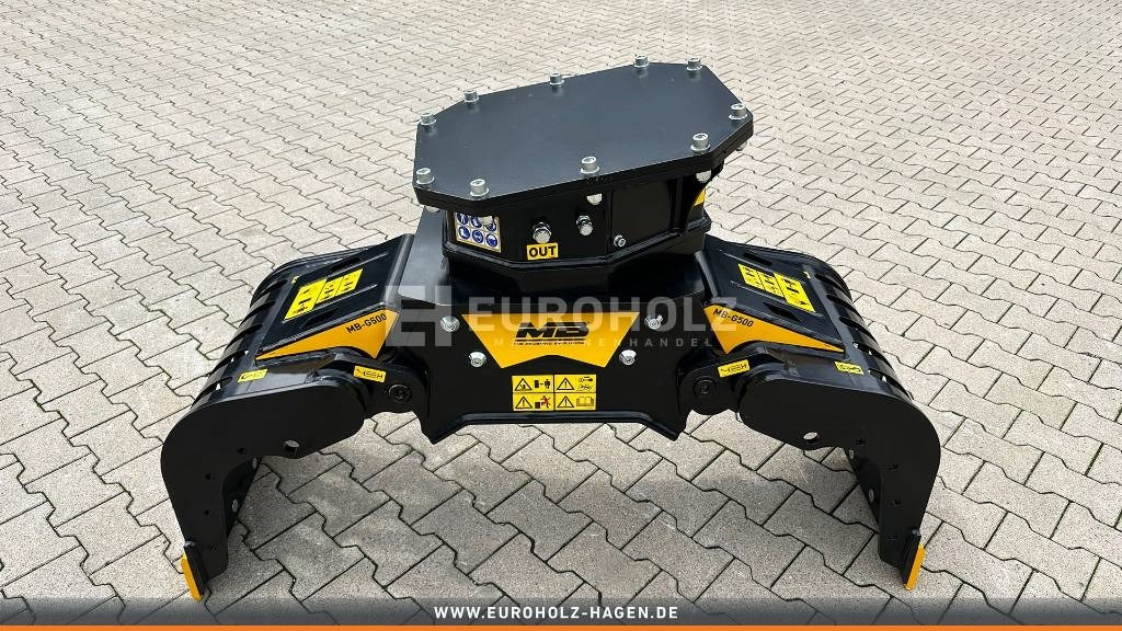 Sortiergreifer MB Crusher MB-G500 S4 5-7 t - Garra para Máquina de construção: foto 2 Sortiergreifer MB Crusher MB-G500 S4 5-7 t - Garra para Máquina de construção: foto 2