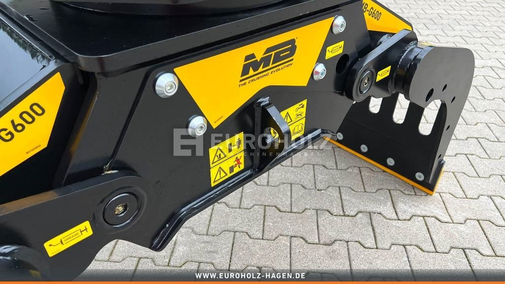 Garra para Máquina de construção novo Sortiergreifer MB Crusher MB-G600 S4 6-12 t: foto 10