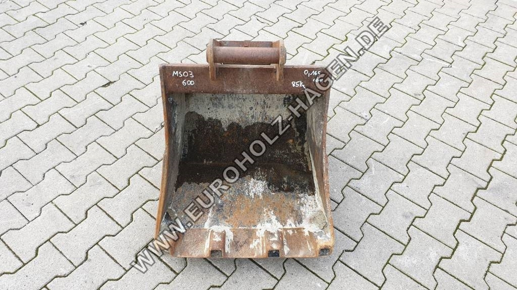 Tieflöffel 600 mm passend Lehnhoff MS03 SW03 gebr - Balde escavadora: foto 2 Tieflöffel 600 mm passend Lehnhoff MS03 SW03 gebr - Balde escavadora: foto 2