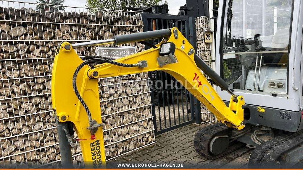 Mini escavadeira Wacker Neuson 1404 Minibagger, Schnellwechsler MS01, Knickmatik: foto 11
