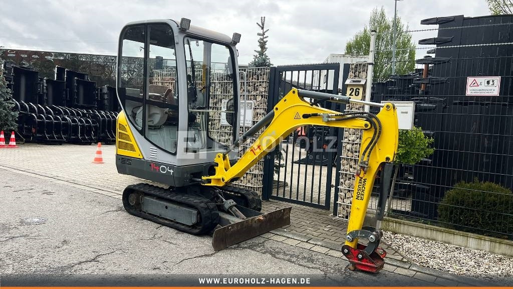 Mini escavadeira Wacker Neuson 1404 Minibagger, Schnellwechsler MS01, Knickmatik: foto 7