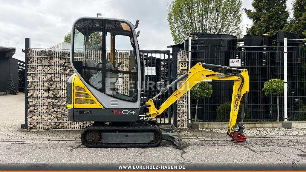 Mini escavadeira Wacker Neuson 1404 Minibagger, Schnellwechsler MS01, Knickmatik: foto 6
