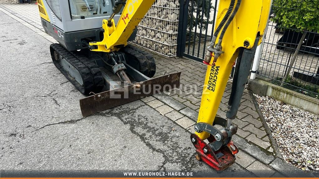 Mini escavadeira Wacker Neuson 1404 Minibagger, Schnellwechsler MS01, Knickmatik: foto 8