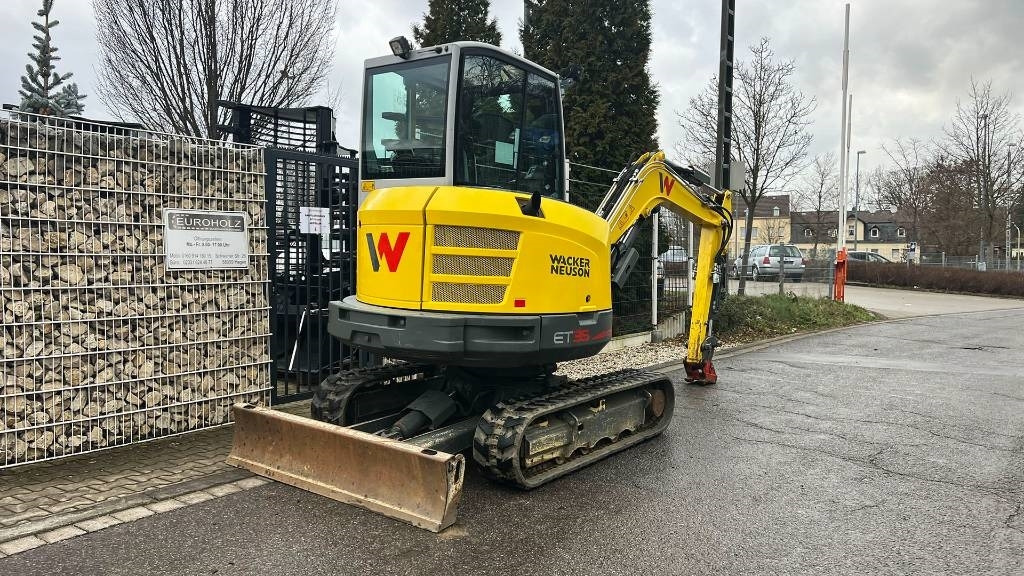 Mini escavadeira Wacker Neuson ET 35 VDS mit Schnellwechsler MS 03, Knickmatik: foto 14