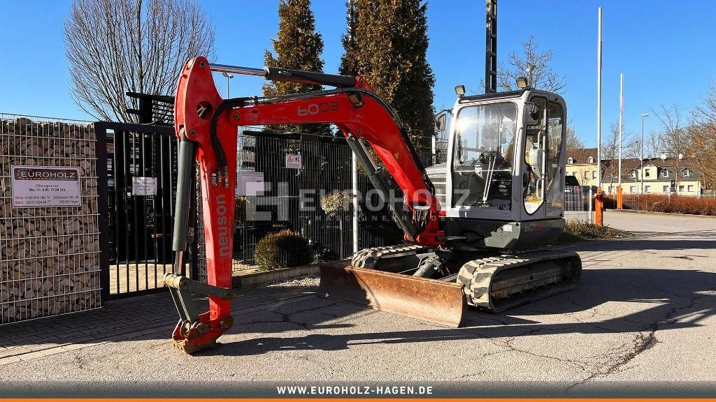 Wacker Neuson Minibagger 6003, Schnellwechsler MS03, Knickmatik - Mini escavadeira: foto 1 Wacker Neuson Minibagger 6003, Schnellwechsler MS03, Knickmatik - Mini escavadeira: foto 1