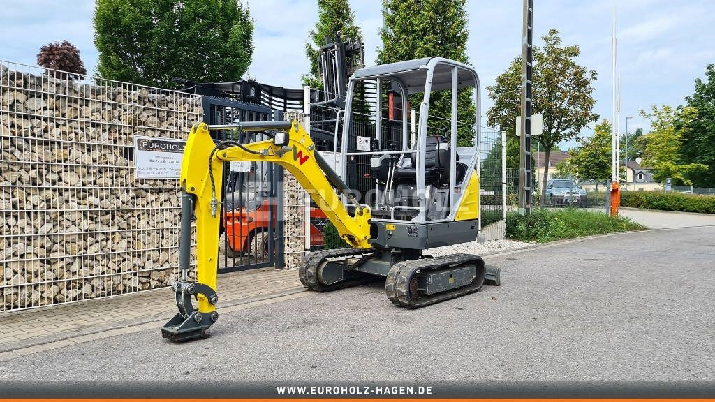Wacker Neuson Minibagger ET16, Schnellwechsler MS01, Schutzdach - Mini escavadeira: foto 1 Wacker Neuson Minibagger ET16, Schnellwechsler MS01, Schutzdach - Mini escavadeira: foto 1
