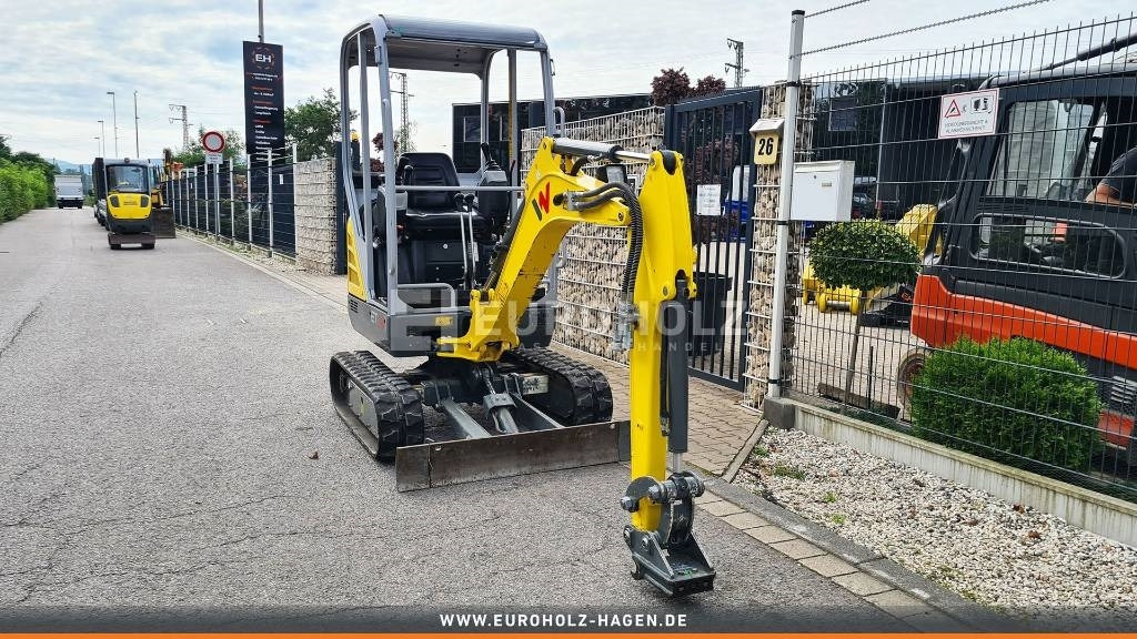 Mini escavadeira Wacker Neuson Minibagger ET16, Schnellwechsler MS01, Schutzdach: foto 13