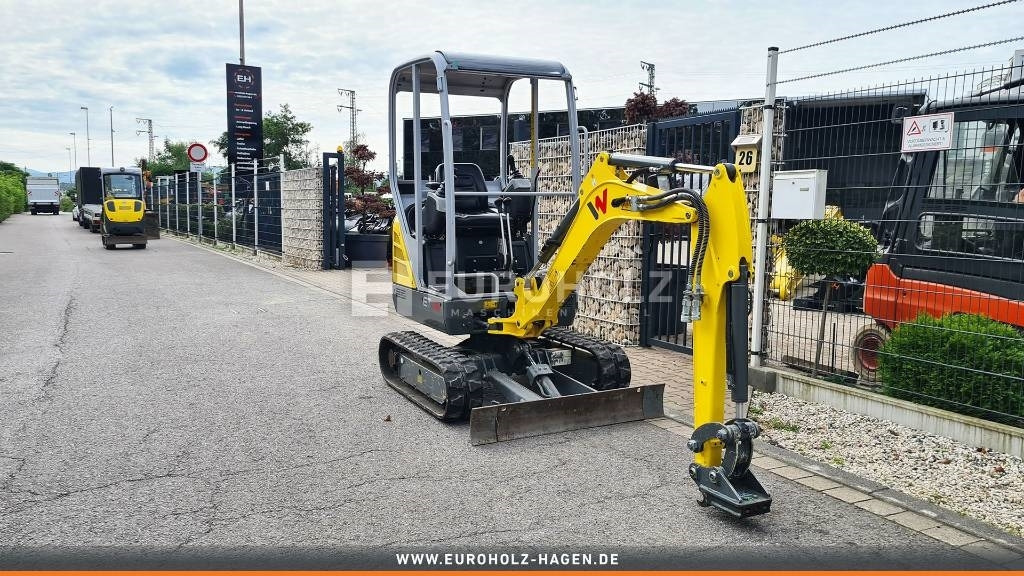 Mini escavadeira Wacker Neuson Minibagger ET16, Schnellwechsler MS01, Schutzdach: foto 12