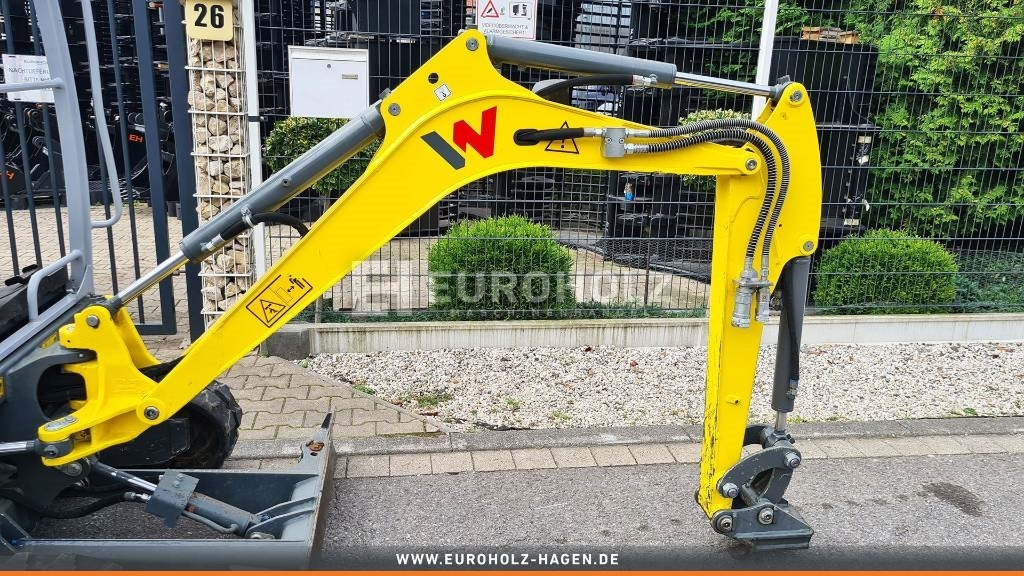 Mini escavadeira Wacker Neuson Minibagger ET16, Schnellwechsler MS01, Schutzdach: foto 16