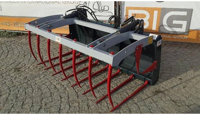 Krokodilgabel / Krokodilzange 180 cm mit Terex TL80/TL100 Aufnahme - Estrutura/ Châssis: foto 1 Krokodilgabel / Krokodilzange 180 cm mit Terex TL80/TL100 Aufnahme - Estrutura/ Châssis: foto 1