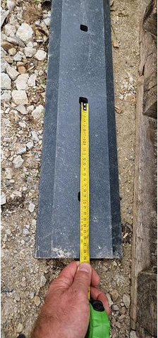 Sonarol Hardox Unterschraub-/Wendemesser passend zu Sonarol 220 cm Schaufel - Máquina de construção: foto 4 Sonarol Hardox Unterschraub-/Wendemesser passend zu Sonarol 220 cm Schaufel - Máquina de construção: foto 4