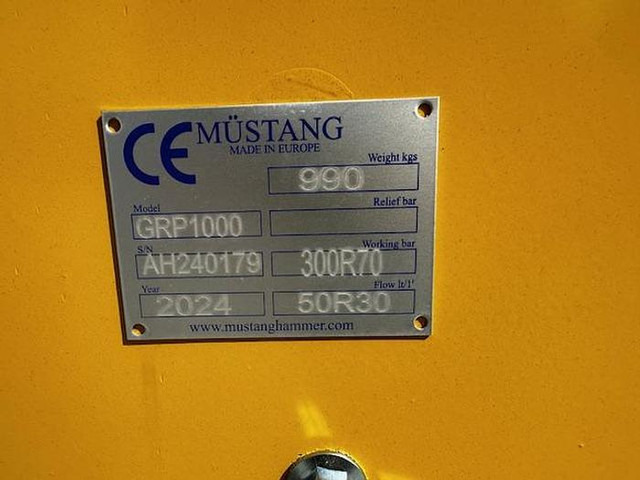 Garra novo Mustang GRP1000 Abbruch- & Sortiergreifer: foto 9