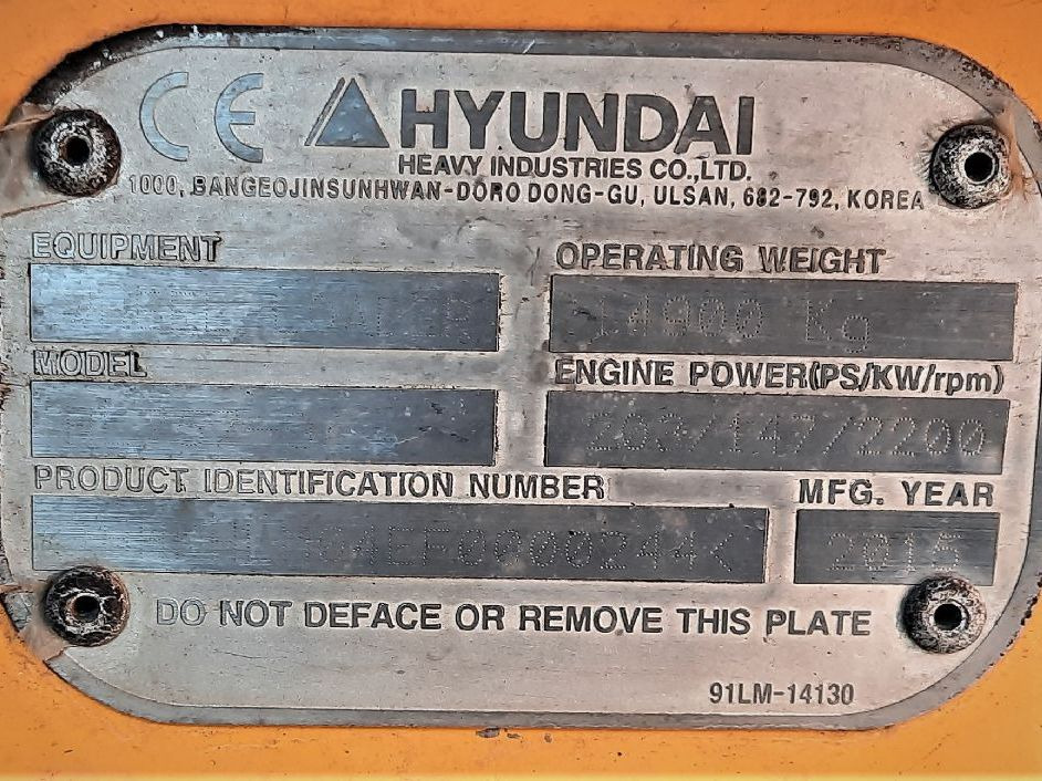 Hyundai HL757-9A - Pá carregadora de rodas: foto 3 Hyundai HL757-9A - Pá carregadora de rodas: foto 3