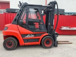 Linde Flurförderfahrzeug - Empilhador a diesel: foto 1 Linde Flurförderfahrzeug - Empilhador a diesel: foto 1