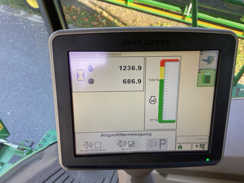 Ceifeira debulhadora John Deere T660i mit 630X Schneidwerk: foto 9