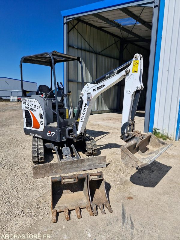 BOBCAT E17 2024 400h - Mini escavadeira: foto 1 BOBCAT E17 2024 400h - Mini escavadeira: foto 1