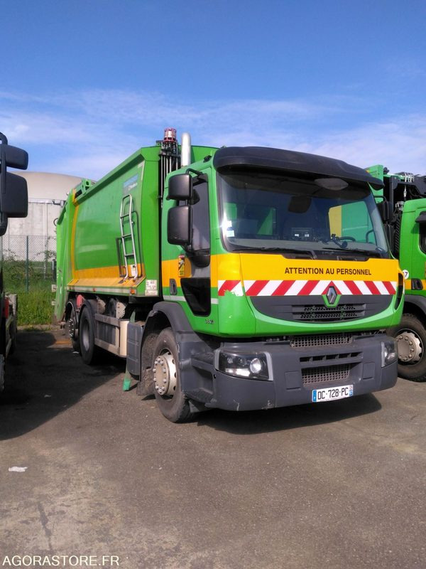 Benne à ordures ménagères Renault Eurovoirie Terberg - Caminhão de lixo: foto 2 Benne à ordures ménagères Renault Eurovoirie Terberg - Caminhão de lixo: foto 2