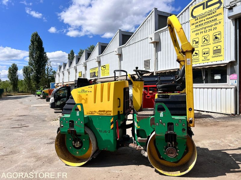 COMPACTEUR AMMANN AV26-2 ROULEAU TANDEM VIBRANT ARTICULÉ - ANNÉE 2008 - 1765 H - Rolo: foto 3 COMPACTEUR AMMANN AV26-2 ROULEAU TANDEM VIBRANT ARTICULÉ - ANNÉE 2008 - 1765 H - Rolo: foto 3