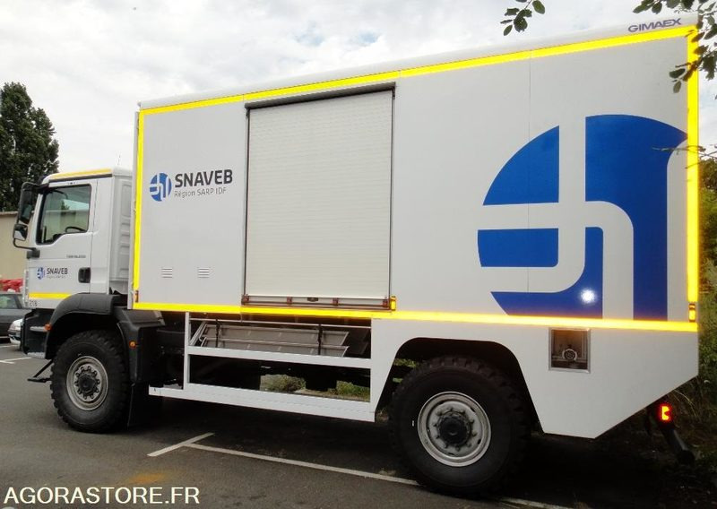 MAN TGM 4X4 18.250 Fourgon GIMAEX VASP 2011 212000Km ROULANT PRO UNIQUEMENT - Camião: foto 4 MAN TGM 4X4 18.250 Fourgon GIMAEX VASP 2011 212000Km ROULANT PRO UNIQUEMENT - Camião: foto 4