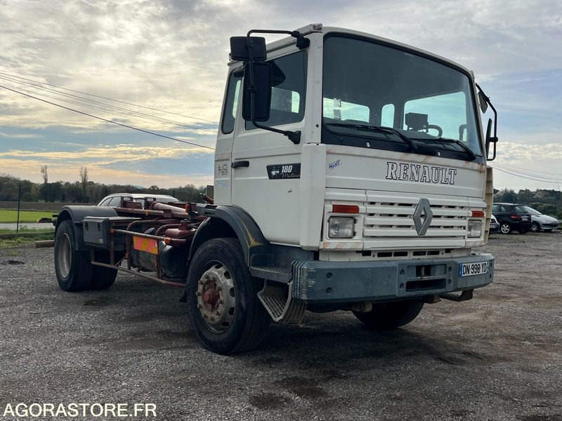 Poid lourd Renault Midlum 180 – Ampliroll / Polybenne – 1995 – 414 000 km - Camião: foto 4 Poid lourd Renault Midlum 180 – Ampliroll / Polybenne – 1995 – 414 000 km - Camião: foto 4