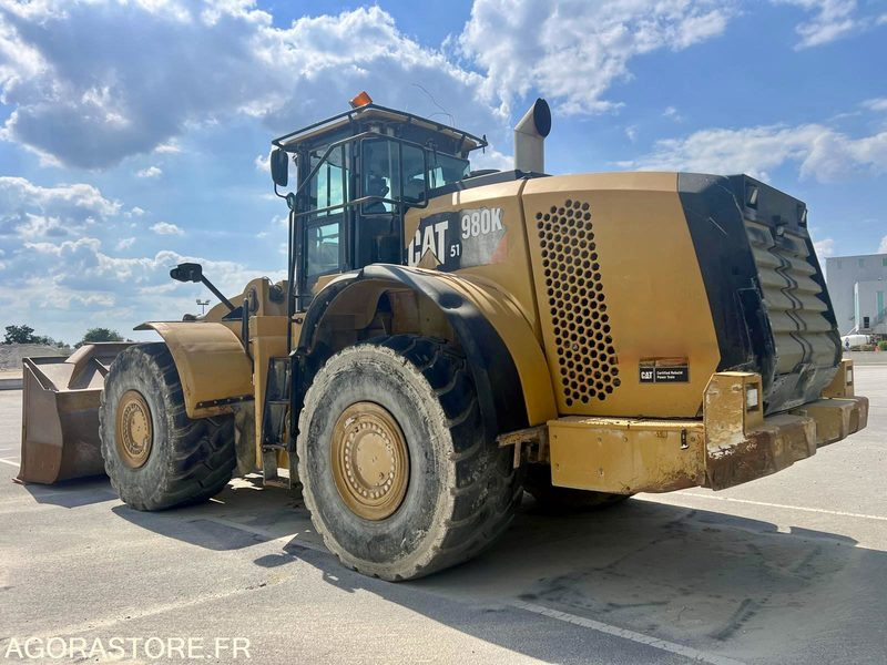 Pá carregadora Chargeuse sur pneus CAT 980K de 2011 - 28 746 heures: foto 18