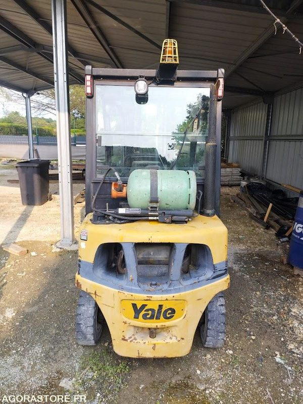 Empilhador a gás Chariot Élévateur YALE GLP25VX (2007) - Pour Pièces ou Réparation: foto 6