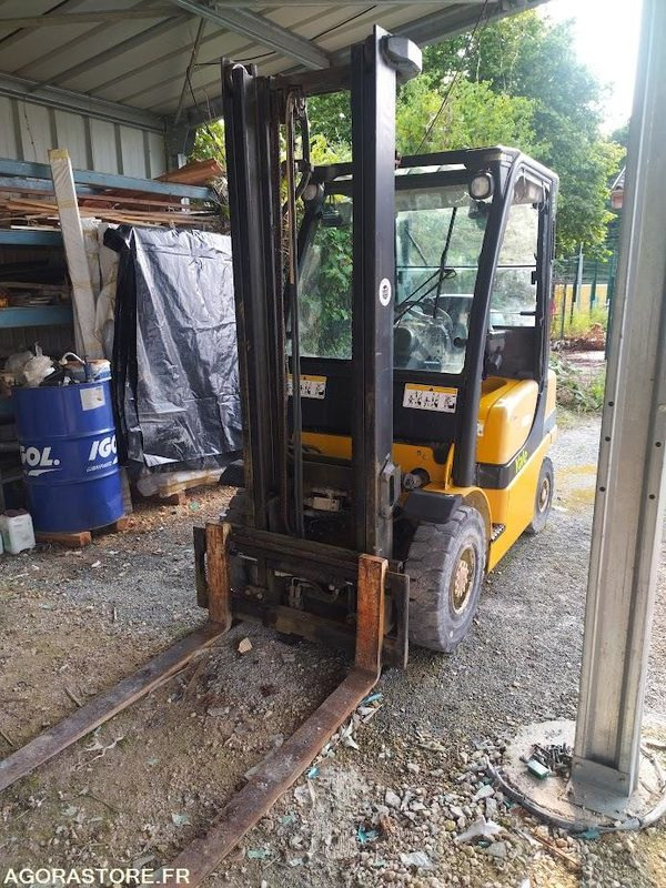 Empilhador a gás Chariot Élévateur YALE GLP25VX (2007) - Pour Pièces ou Réparation: foto 8