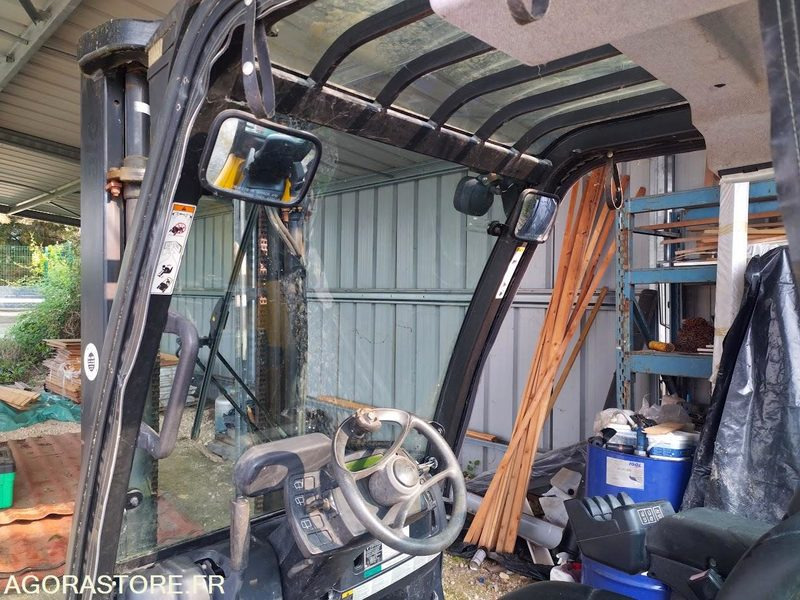 Empilhador a gás Chariot Élévateur YALE GLP25VX (2007) - Pour Pièces ou Réparation: foto 13