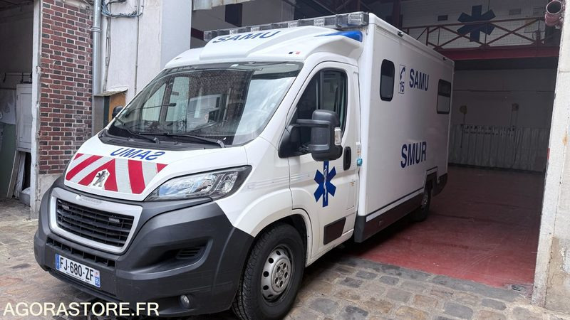 FJ-680-ZF - Non Roulant - PEUGEOT BOXER - SMUR - L3H2 4T - CG KS - 180 000 Kms - Furgão: foto 1 FJ-680-ZF - Non Roulant - PEUGEOT BOXER - SMUR - L3H2 4T - CG KS - 180 000 Kms - Furgão: foto 1