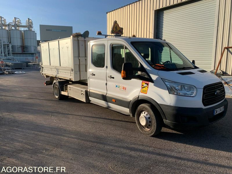 Ford Transit Benne Ampirol - double cabine - 2015 - 63500kms - Carrinha basculante: foto 2 Ford Transit Benne Ampirol - double cabine - 2015 - 63500kms - Carrinha basculante: foto 2
