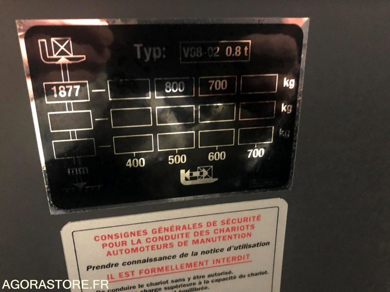 Gerbeur à plateforme élevable - Stacker: foto 4 Gerbeur à plateforme élevable - Stacker: foto 4