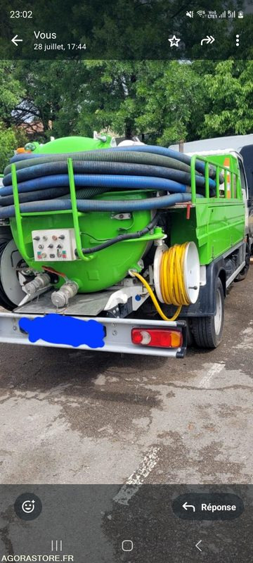 Hydrocureur Capstar 2005 270 000 km combiné - Caminhão limpa fossa: foto 3 Hydrocureur Capstar 2005 270 000 km combiné - Caminhão limpa fossa: foto 3