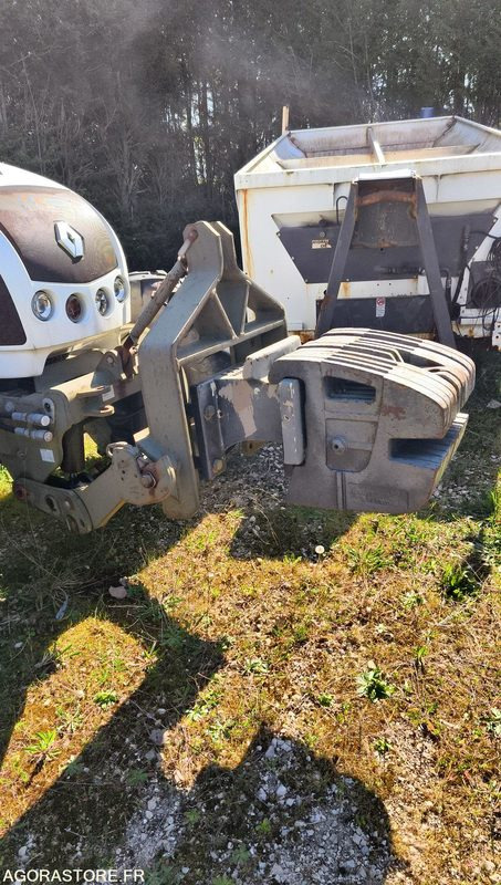 Trator Lot Renault - Tracteur ergos 446 Roto 209 - 2009 et FAUCHEUSE NOREMAT VISIOBRA: foto 11