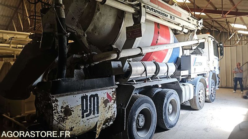 MALAXEUR POMPE A BETON MERCEDES ACTROS - 2006 / 351 902 KM -EXCLUSIVEMENT EXPORT - Autobetoneira com bomba: foto 3 MALAXEUR POMPE A BETON MERCEDES ACTROS - 2006 / 351 902 KM -EXCLUSIVEMENT EXPORT - Autobetoneira com bomba: foto 3