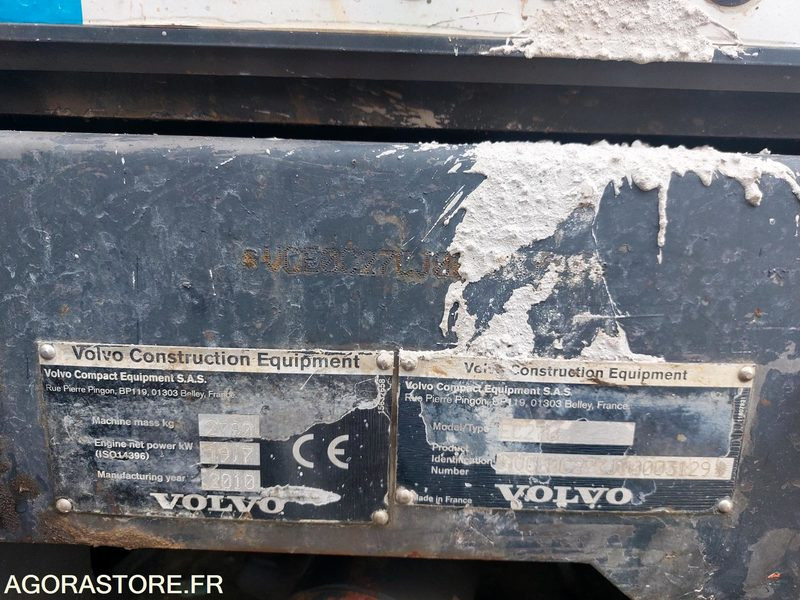 MINI PELLE VOLVO EC27C - 2010 - 6347H - Escavadeira: foto 4 MINI PELLE VOLVO EC27C - 2010 - 6347H - Escavadeira: foto 4